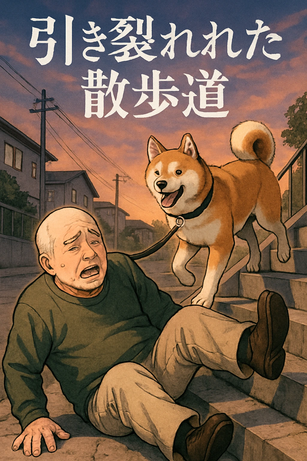 引き裂かれた散歩道