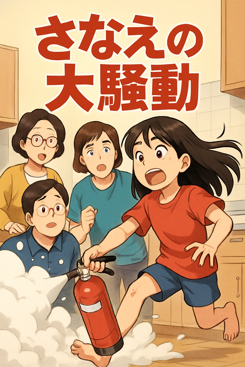 さなえの大騒動